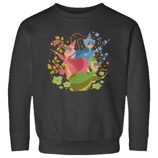 Disney Princess - Sleeping Beauty Flora Fauna Merryweather Sweatshirts