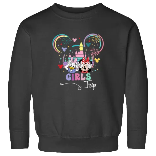 Disney Girls Trip Sweatshirts, Besties Trip 2024, Disney Girls Birthday Trip Sweatshirts