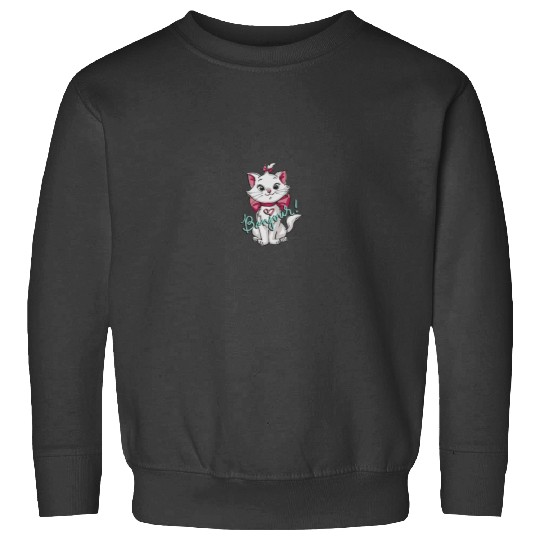 Disney Aristocats Marie Bonjour 7587 Sweatshirts