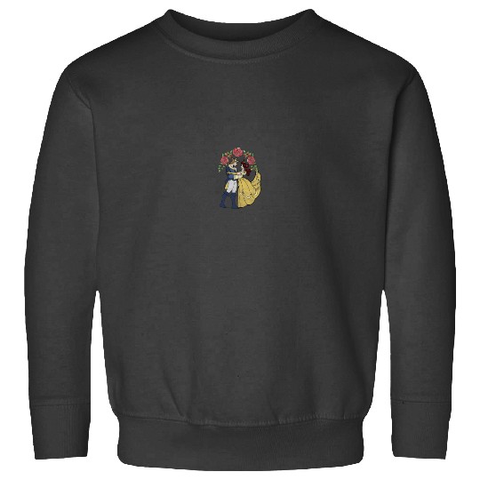 Disney Beauty And The Beast Belle Beast Stained Glass 2902 Sweatshirts