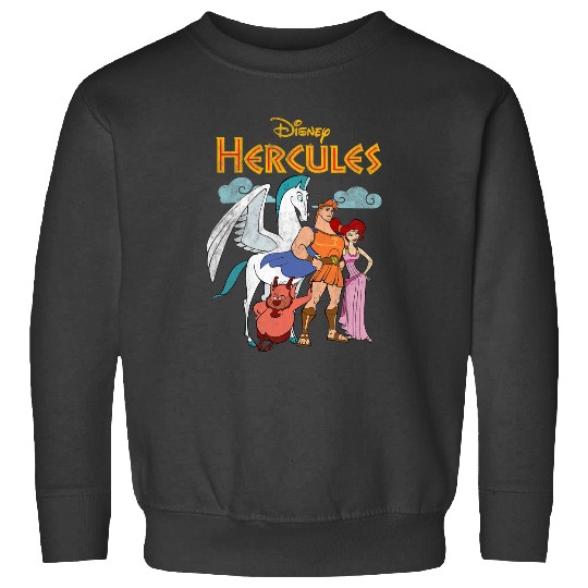 Disney Hercules Classic Hero Group Shot  Poster Sweatshirts