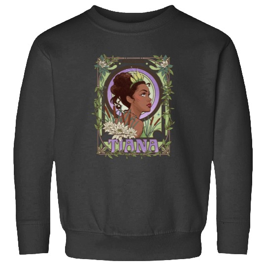 Disney The Princess And The Frog Princess Tiana Retro Frame Sweatshirts