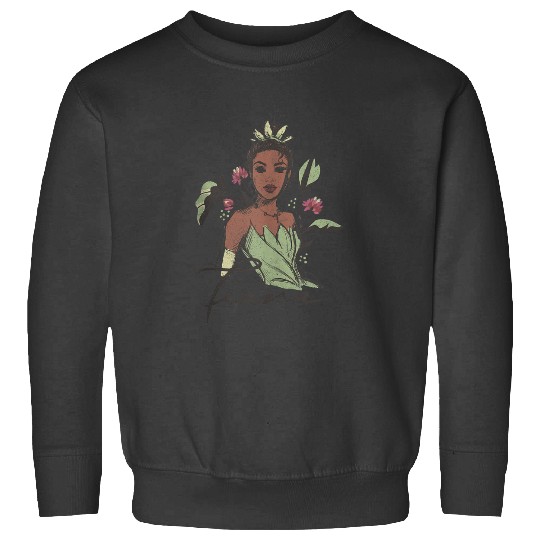Disney The Princess And The Frog Princess Tiana Retro Sketch Sweatshirts
