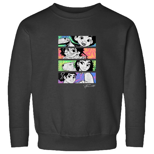 Disney Encanto Family Group Shot Panels Sweatshirts