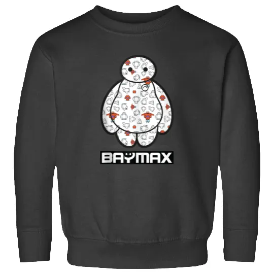Disney Big Hero 6 Baymax Multiple Poses Cute Portrait Sweatshirts