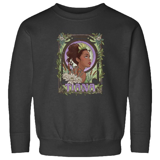 Disney The Princess And The Frog Princess Tiana Retro Frame Sweatshirts