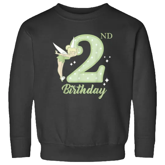 Disneyss Peter Pan 2nd Birthday Tinkerbell Portrait Sweatshirts