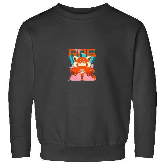 Disneyss And Pixars Turning Red Rpg Red Panda Girl Mei Sweatshirts
