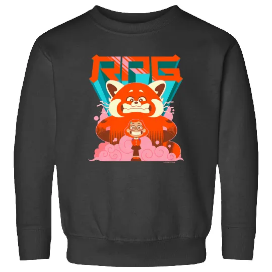 Disneyss And Pixars Turning Red Rpg Red Panda Girl Mei Sweatshirts