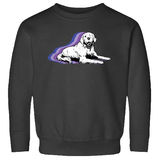 Marvels Hawkeye Disneyss Plus Lucky Afterimage Sweatshirts