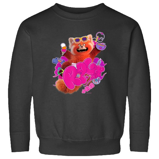 Disneyss And Pixars Turning Red Rpg Cute Panda Sweatshirts