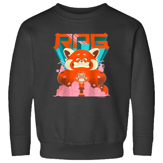 Disneyss And Pixars Turning Red Rpg Red Panda Girl Mei Sweatshirts
