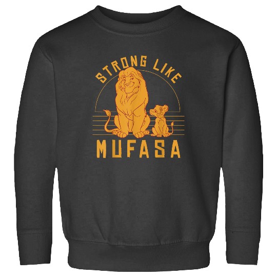 Disney Lion King Strong Like Mufasa Simba Graphic T-Shirt T-Shirt Sweatshirts