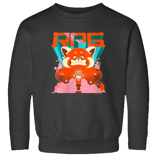 Disneyss And Pixars Turning Red Rpg Red Panda Girl Mei Sweatshirts
