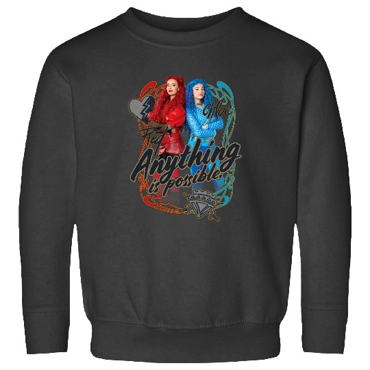 LindaDisney Descendants The Rise Of Red Anything Is Possible Sweatshirts