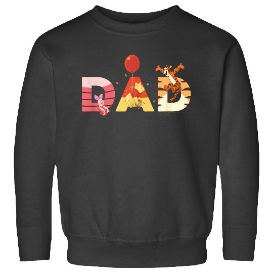 Disney Winnie The Pooh And Friends Dad Fathers Day Birthday Sweatshirts