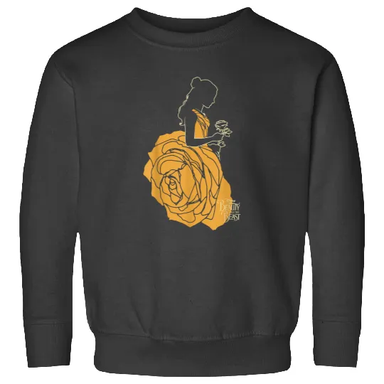 Disney Beauty & The Beast Belle A Rose Dress Graphic T-Shirt T-Shirt Sweatshirts