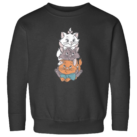 Disney The Aristocats Adorable Cute Trio Big Chest Portrait Sweatshirts