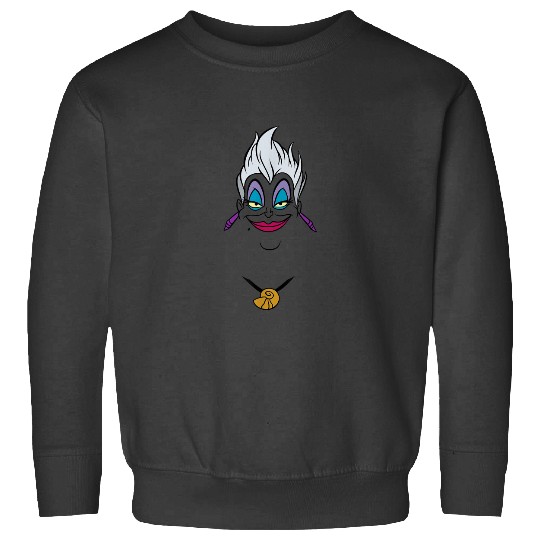 Disney Villains Ursula Big Face Sweatshirts