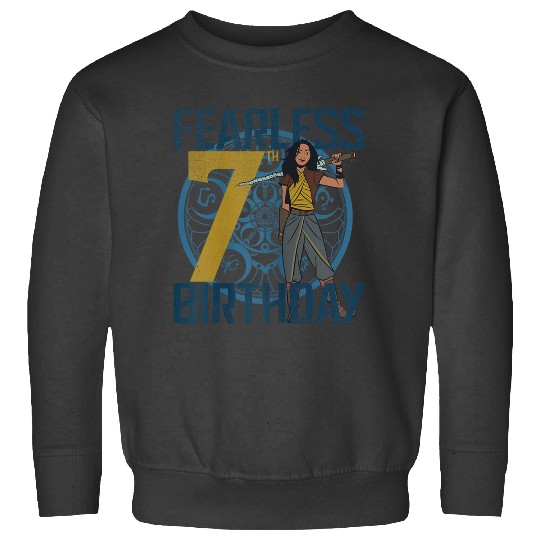 Disneyss Raya And The Last Dragon Raya Fearless 7th Birthday Sweatshirts
