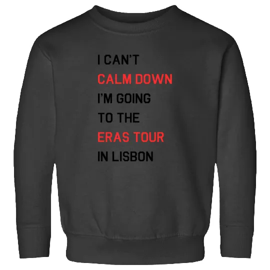 Eras Tour-Lisbon 1869 Sweatshirts