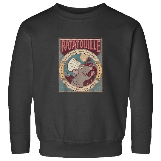 Disney and Pixars Ratatouille Chef Remy Lets Coo Sweatshirts