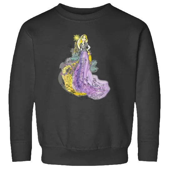 Disney Rapunzel Watercolor Sweatshirts