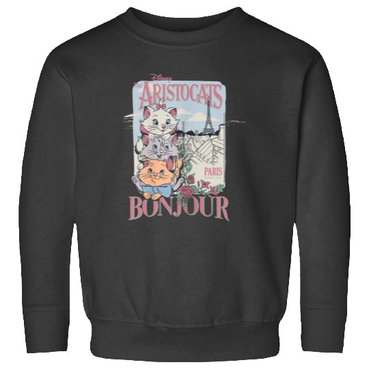 Disney The Aristocats Bonjour Paris Since 1979 Ad Sweatshirts