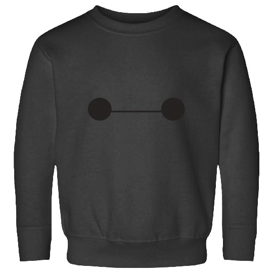 Disney Big Hero 6 Baymax Eyes Halloween Sweatshirts