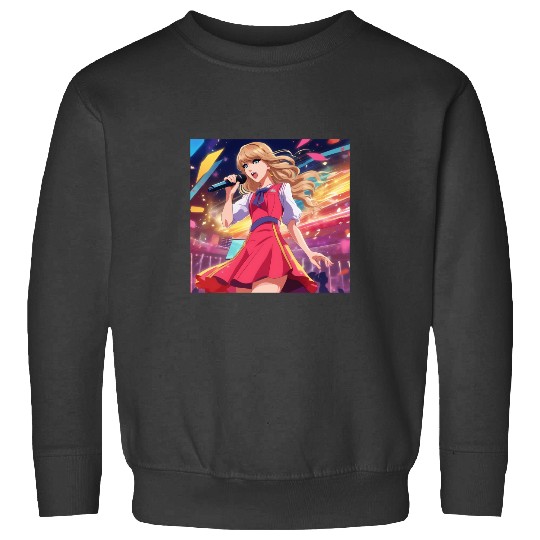 Discover Taylor Swiftt Eras Tour Anime Art 1785 Sweatshirts