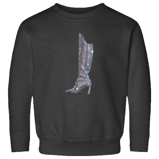 Discover Taylor Swiftt Eras Tour Lover Era Silver Sparkel Boots 2522 Sweatshirts