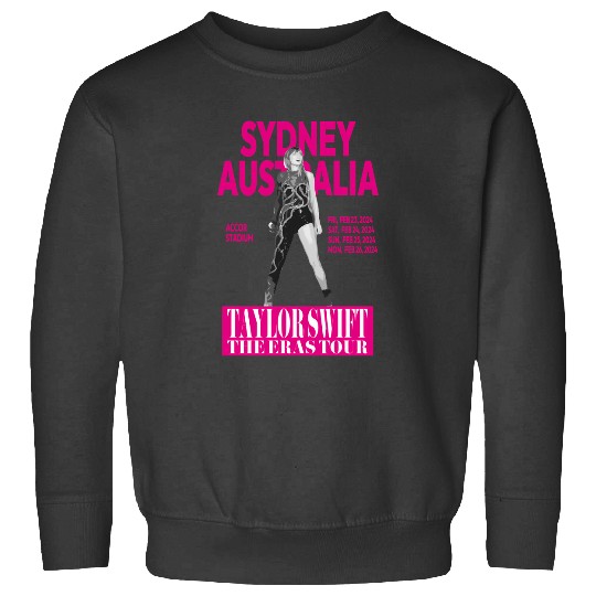 Discover Taylor Swiftt Eras Tour - Sydney Australia - Pink 999 Sweatshirts