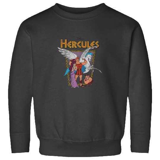 Disney Hercules Classic Movie Poster Sweatshirts