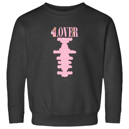 Discover Taylor Swiftt Lover Track List Eras Tour Art 2196 Sweatshirts