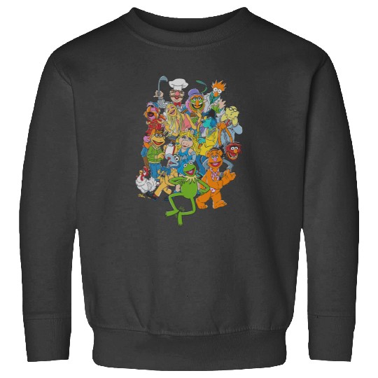 Disney The Muppets Main Characters Vintages Group Shot Sweatshirts