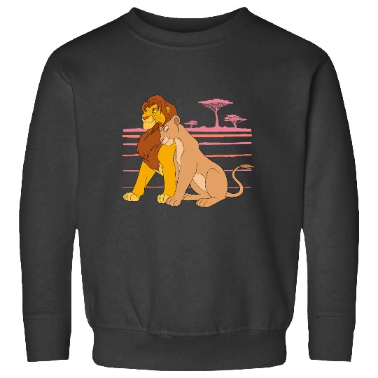 Disney The Lion King Simba and Nala Love Sweatshirts