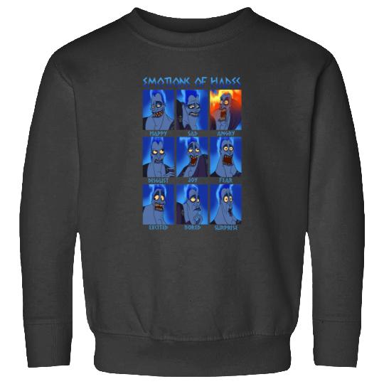 Disney Hercules Hades Emotions Graphic Sweatshirts