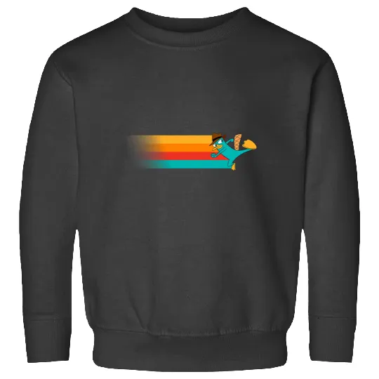 Disney Channel Phineas and Ferb Perry the Platypus Sweatshirts