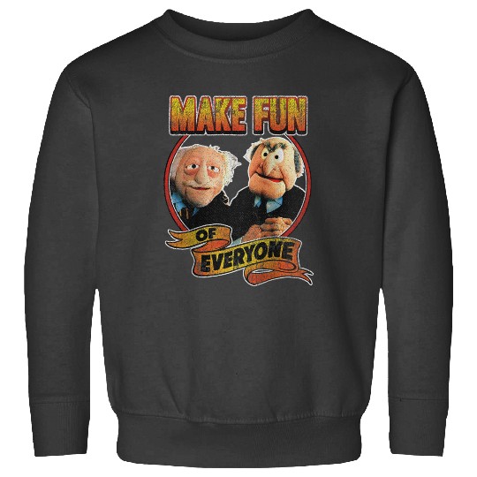 Disneyss The Muppets Make Fun Of Statler Waldorf Vintages shots Sweatshirts