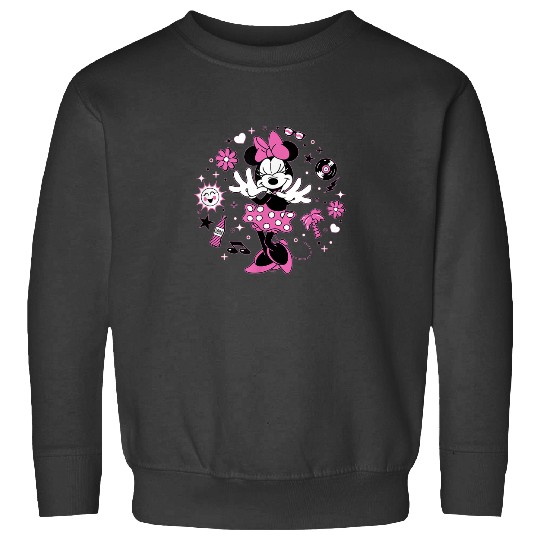 Disney Minnie Mouse Retro Vinyl Summer Sweatshirts