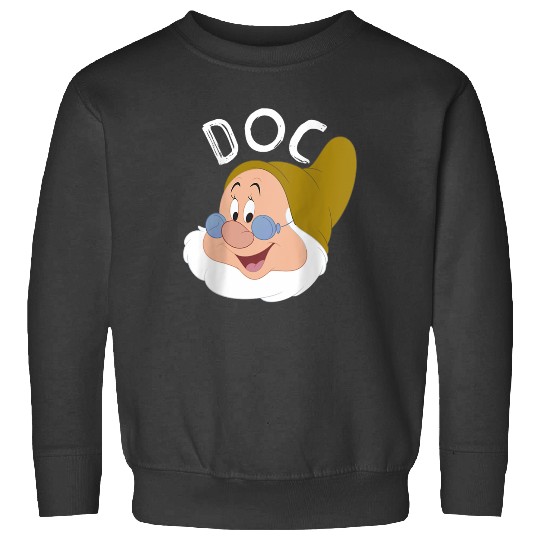 Disneyss Snow White The Seven Dwarfs Doc Faces Sweatshirts