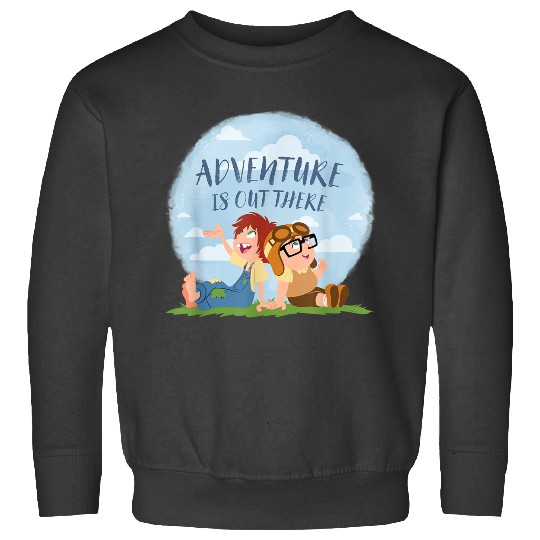 Disneyss Pixars Up Carl Ellie Adventure Is Out There Sweatshirts