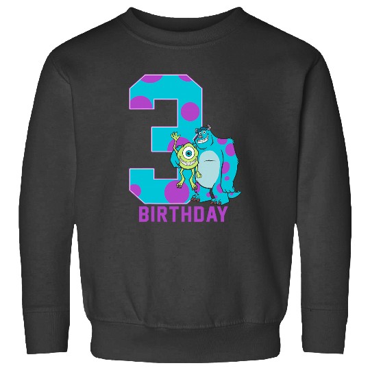 Disney Pixars Monsters Inc. Mike and Sully 3rd Birthday Sweatshirts