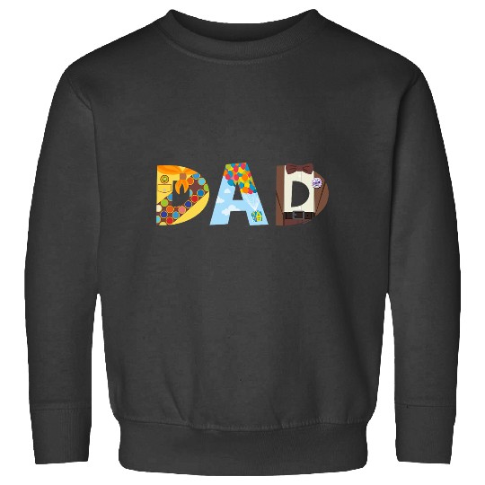 Disney and Pixars Up Dad Fathers Day Birthday Father Sweatshirts
