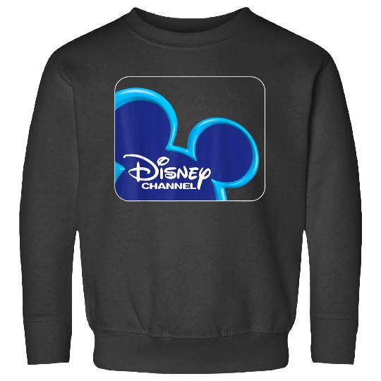 Disney Channel  Mickey Mouse Blue 2000s Logo Sweatshirts