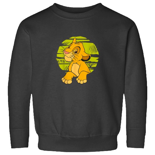 Disney The Lion King Young Simba Paws Green 90s Sweatshirts