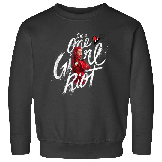 Disney Descendants The Rise Of Red I'm A One Girl Riot Red Sweatshirts