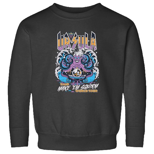 Disney Villains The Little Mermaid Ursula World Tour Band Sweatshirts