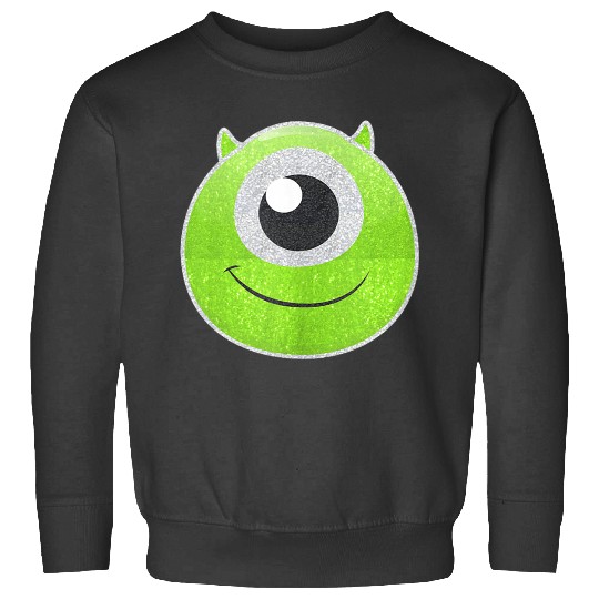 Disneyss Pixars Monsters University Mike Wazowski Big Faces Logo Sweatshirts