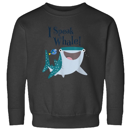 Disneyss Pixars Finding Dory Destiny Dory I Speak Whale Logo Sweatshirts